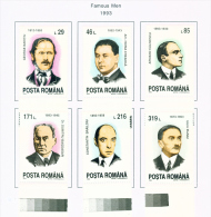 ROMANIA - 1993  Anniversaries  Mounted Mint - Neufs