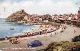 Pays De Galles  Castle And Promenade. CRICCIETH- 1951 - Caernarvonshire