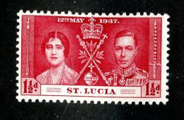 2139x)  St.Lucia 1937 - SG # 126  M* - Ste Lucie (...-1978)