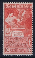 Italy: 1911  Mi  102 MH/* Sa 95 - Mint/hinged