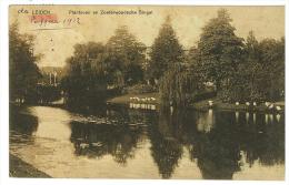 CARTOLINA   - LEIDEN  -  PANORAMA - VIAGGIATA NEL 1912 - OLANDA - Leiden