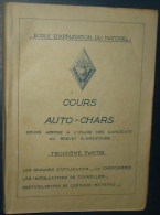 COURS AUTO-CHARS.3eme Partie.269 Pages+37 Pages.Dim280x185 - France