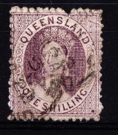 A2231) Queensland 1 Shilling Gebraucht Used Gestempelt - Oblitérés