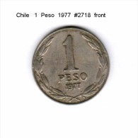 CHILE   1  PESO  1977  (KM # 208) - Chili