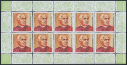 !a! GERMANY 1997 Mi. 1925 MNH SHEET(10) -Sebastian Kneipp - 1991-2000