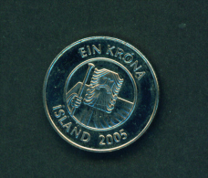 ICELAND - 2005 1k Circ. - Iceland