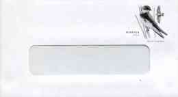 Entier Postal De 2013 Sur Enveloppe Avec Fenêtre Et Timbre "Bank Swallow" - Rabat Gommé - Format 92 X 166 Mm (#6 3/4) - 2011-...