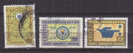 PGL - TURKEY TURQUIE Yv N°1721/23 - Used Stamps