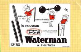 BUVARD : Stylo WATERMAN   Signe Pierre Lacroix - Papeterie