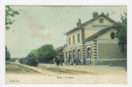 ERVY - La Gare ( COULEURS ) - Ervy-le-Chatel