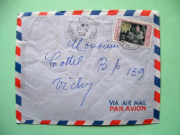 French West Africa - French Guinea - 1958 Cover To France - Bananas - Brieven En Documenten