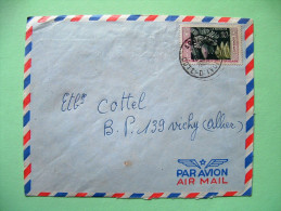 French West Africa - Ivory Coast - 1958 Cover To France - Bananas - Brieven En Documenten