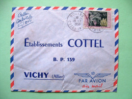 French West Africa - Ivory Coast - 1958 Cover To France - Bananas - Brieven En Documenten