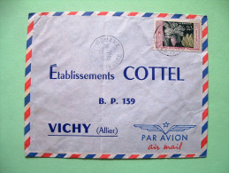 French West Africa - Ivory Coast - 1959 Cover To France - Bananas - Brieven En Documenten