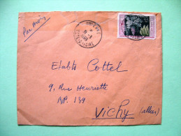 French West Africa - Ivory Coast - 1959 Cover To France - Bananas - Brieven En Documenten