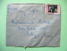 French West Africa - Dahomey - 1959 Cover To France - Bananas - Brieven En Documenten