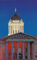 Canada Manitoba Winnipeg Parliament Buildings At Night - Winnipeg