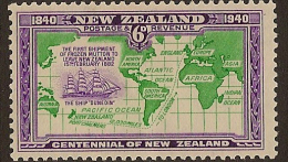 NZ 1940 6d SS Dunedin SG 621 HM YS233 - Ungebraucht