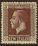 NZ 1915 3d De La Rue P14x15 KGV SG 440 HM YS158 - Ungebraucht