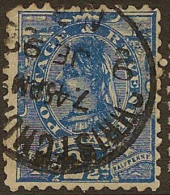 NZ 1882 2 1/2d Blue QV SG 239a U YX84 - Used Stamps