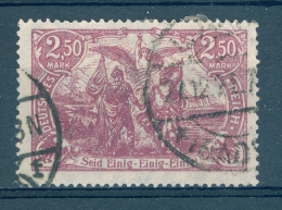 VARIÉTÉS  1920 N° 115 MARK  2,50 OBLITÉRÉ   DOS  CHARNIÈRES YVERT TELLIER 2.00 € - Variétés & Curiosités