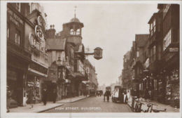 SURREY RP GUILDFORD HIGH STREET CLOCK Surrey England - Surrey