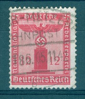 VARIÉTÉS 1938 N° 111 SERVICE IIIe REICH 05.11.42 OBLITÉRÉ YVERT TELLIER 2.00 € - Variedades & Curiosidades