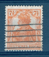 VARIÉTÉS 1916 - 19  N° 98 DEUTSCHES REICH 7 1/2  OBLITÉRÉ YVERT TELLIER 0.80 € - Variedades & Curiosidades