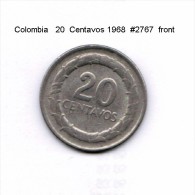 COLOMBIA    20  CENTAVOS  1968  (KM # 227) - Colombia