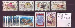 FRANCE. TIMBRE. COLONIE. DOM TOM. POLYNESIE. DOM TOM. N° 11. 18. 19. 20. 21. - Used Stamps