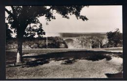 RB 946 - Rhodesia Zambia Zimbabwe - Real Photo Postcard - Victoria Falls - View From Hotel Verandah - Zimbabwe