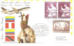 76318)viaggio Papa G.paolo II - Dispaccio Roma Caracas Venezuela - Other & Unclassified