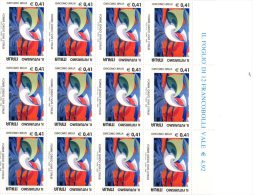 Italia Repubblica 2003 Foglietto IL FUTURISMO FORME GRIDO VIVA L'ITALIA MNH** - Blocs-feuillets