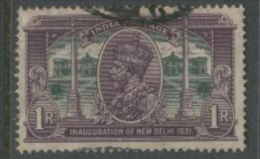 INDIA 1931 1r Secretariat SG231a FU EE215 - 1911-35 King George V