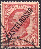 1924 Castelrosso - F.lli D´Italia Del 1901-20, Soprastampati ´CASTELROSSO´ 10 C - Castelrosso