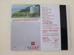 China Hotel Keycard,NanSha Grand Hotel - Non Classificati