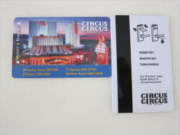 USA Hotel Key Card,Circus Las Vegas - Non Classés