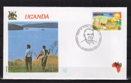 1993 : VOYAGES DU PAPE JEAN PAUL II  Pope John Paul II Papst Johannes Paul II PAPA Jonas Paulius Giovanni Paolo II - Uganda (1962-...)