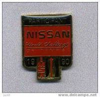 Pin's  Sport  Automobile, RALLYE  NISSAN  Participant  Au  World   Challenge  Of  Tampa  En  1990 - Rally