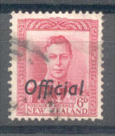 Neuseeland New Zealand 1947 - Michel Nr. Dienst 73 O Official - Dienstmarken