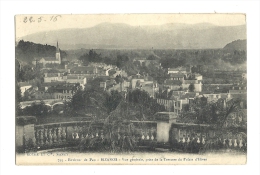 Cp, 64, Bizanos, Vue Générale Prise De La Terrasse Du Palais D'Hiver, écrite 1916 - Bizanos