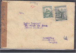 Châteaux  - Bohème & Moravie - Lettre De 1941 - Avec Censure - Oblitération Friedberg - Covers & Documents