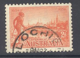 SOUTH AUSTRALIA, Postmark ""LOCHIEL"" On George V Stamp - Used Stamps