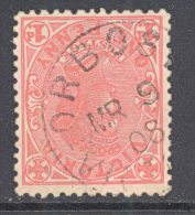 VICTORIA, 1900s 1D With Postmark ""ORBOST"" - Usados