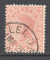 VICTORIA, 1900s 1d With Postmark ""ALLENDALE"" - Usados