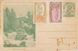 Br India King George V, Postal Card, Visitor's Bureau Kashmir, Firozepore Nalla, Extremely RARE, Inde, Condition As Scan - 1911-35 King George V