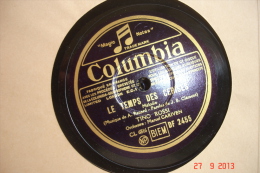 Tino Rossi .coffret 8 Albums Dirigé Par Le Grand Orchestre De Marcel Cariven 1938 .Dia:25 Cms - 78 Rpm - Schellackplatten