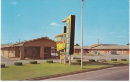 Sayre OK Oklahoma, Western Motel, Lodging On Route 66, Motel Sign, C1950s Vintage Postcard - Route '66'