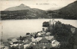 CPA - DUINGT (74)  - Le Lac , Duingt Et Son Château - Cornier