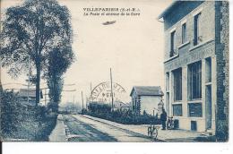 VILLEPARISIS - La Poste Et Avenue De La Gare - Villeparisis